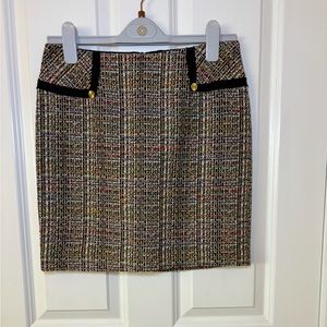 Trina Turk Tweed Skirt